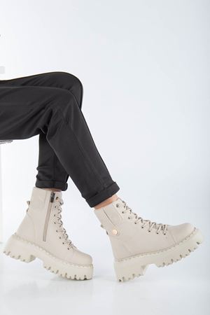 Miles Kadın Kalın Taban Bot Ten Cilt