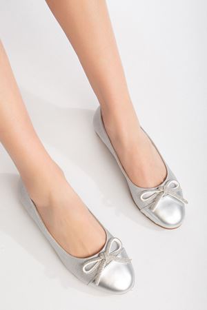 Bogan Günlük Babet Ayakkabı Gümüş