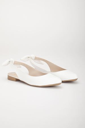 Lucy Günlük Babet Ayakkabı Beyaz Cilt