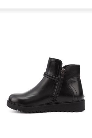 Bianca Siyah Cilt Kısa Bot